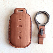 Leather Key Cover for Curvv | 4 Button Key
