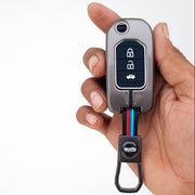 Metal Silicon Key Cover Compatible with City, WR-V | Flip Key