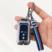 Metal Silicone Key Cover (Belt) for New Honda Civic, New Honda Amaze, New Honda City