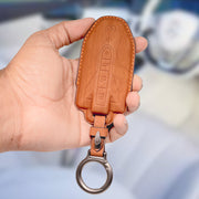 Leather Key Cover Compatible With BE 6,XEV 9e | Smart Key Cover