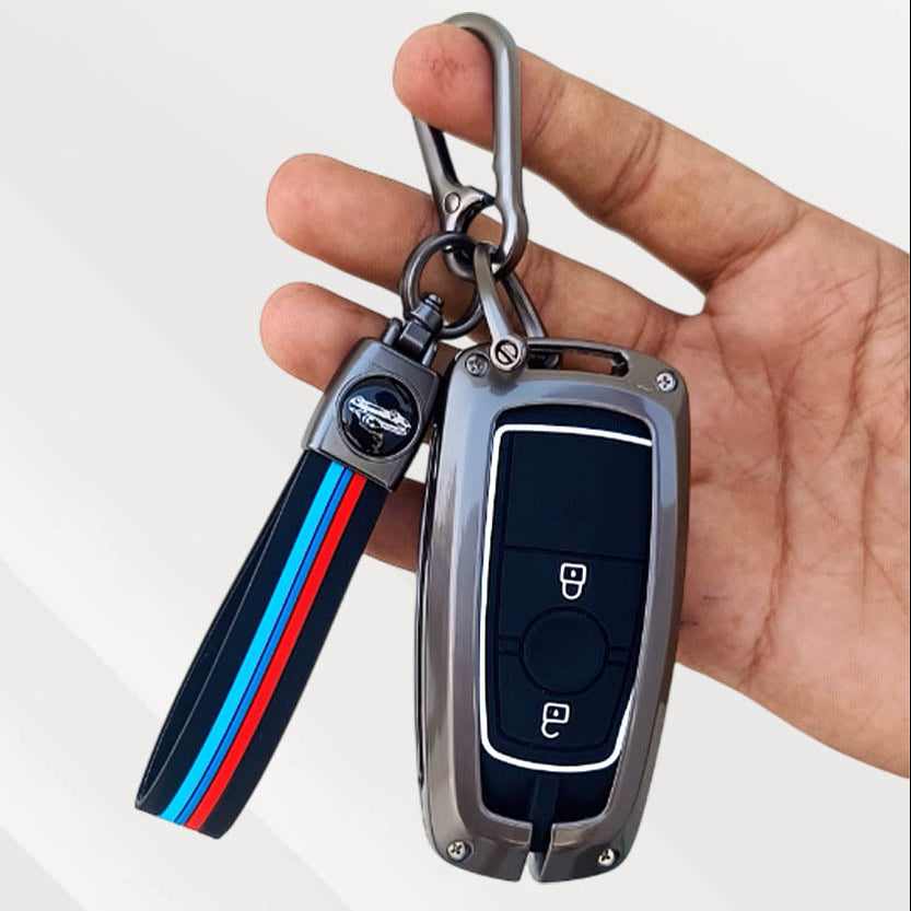 Metal Silicone Key Cover (Belt) for Ford with Ecosport, Endura, Mondeo