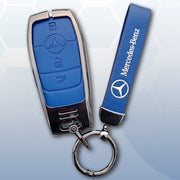 Metal Leather key cover for Mercedes Benz Compatibility: A-Class, C-Class, E-Class, G-Class, S-Class.