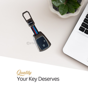 Metal Silicon Key Cover Compatible with Accord, City, Civic, Brio, Mobilio, Jazz | 2 Button Remote Key