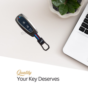 Metal Silicon Key Cover for Suzuki Baleno, Ciaz, Grand Vitara, Brezza, S Cross, Swift, Ignis, XL6, Fronx | 2 Button Smart Key