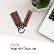 Metal Leather Key Cover Compatible with Accord, Amaze Jazz, CR-V,  WR-V | 3 Button Smart Key