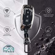 Cartense Iron Core Series Compatible Hyundai  with Grand i10 NIOS Asta, Venue, i20, Aura, Creta, Elantra | 3 Button Smart Key