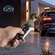 Cartense Iron Core Series Key cover For Mahindra Scorpio, XUV 300, Marazzo, XUV 700, 3XO, XUV 400 EV, Bolero, Thar, TUV 3 & Thar Roxx | 3 Button Flip Key