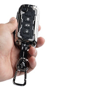 Cartense Iron Core Series Key cover For Mahindra Scorpio, XUV 300, Marazzo, XUV 700, 3XO, XUV 400 EV, Bolero, Thar, TUV 3 & Thar Roxx | 3 Button Flip Key