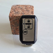 TPU Leather Key Cover for Suzuki Ertiga, Swift, Dzire, Baleno, Ignis, XL6, Franzo, Celerio, Ciaz, Brezza, Jimny | 3 Button Smart Key