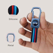 Silicone Keychain, durable, stylish, car keys, bike keys, home keys use.